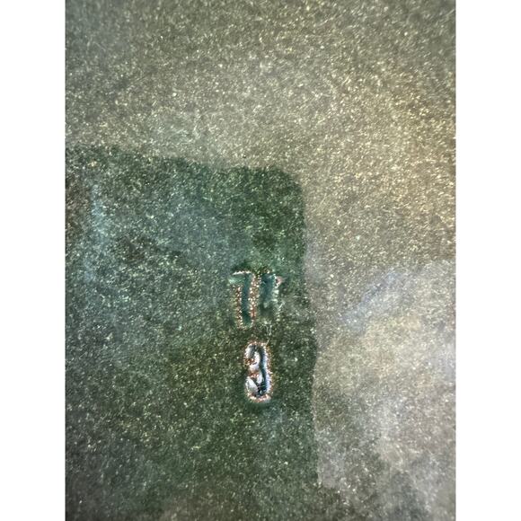 Vintage Mid-Century Modern Olive Crockery Bowl with Lid and Pour Spout - Picture 5 of 10